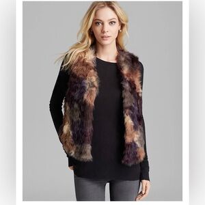 Guess Faux Fur Vest in Multicolor
Size XS